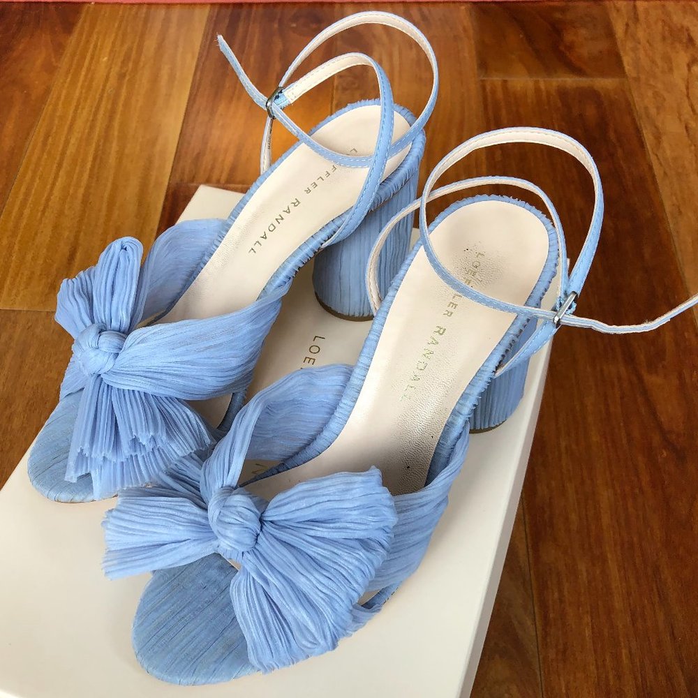 Loeffler Randall Women's Camellia Bow High Heel Sandals